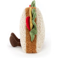 Pikkukuva 3 / 4: Jellycat Amuseables Sandwich -pehmolelu, 25 cm | Ruokaplussi | Hauska lahjaidea