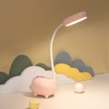 Miniatyrbillede 1 af 4: Dinosaur bordlampe - Pink