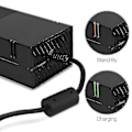 Miniatyrbillede 5 af 5: 2024 Xbox One Strømforsyning, [Opgraderet Version] Xbox AC Adapter Erstatningsoplader Strømkabel til Microsoft Xbox One, 100-240v Spænding Wanan