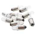 10x Ba9s T4w 1895 53 Bajonett LED Interiørlys
