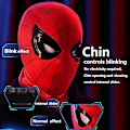 Miniatyrbilde 2 av 6: Maske Spiderman Hodeplagg Cosplay Bevegelige Øyne Elektronisk Maske Spider Man 1:1  Hakekontroll Elastiske Leker For Voksne Barn Gave