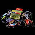 Miniatyrbild 2 av 4: Fiskedragsset med wobblers, minnows och crankbaits Multicolor multifunction