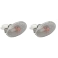 Miniatyrbillede 6 af 8: 2 stk. LED Sidemarkeringslys Stærk 12V 632574 Sideblinklys Udskiftning til Peugeot 206 407 607 0.1