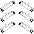Miniatyrbillede 3 af 5: 10 Stk. Metalklips Metal Klips Clipboard Papirclips Dokument C