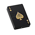 Miniatyrbilde 1 av 8: Poker Lighter Spade A Sink Alloy Vindtett UV Pengesjekk