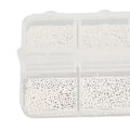 Miniatyrbillede 4 af 5: Neglekunst Perler Hjemmesalon Eksklusiv DIY Metal Mini Negleperler Dekoration til Neglekunstner Nybegynder Sølv