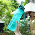 Vattenflaska Sport Dryckeskopp Plast Vattenkopp 1000ML - Hög Kvalitet Grön Green