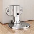 Miniatyrbilde 2 av 5: Justerbar dørstopper i rustfritt stål, slagfri, sterk magnetisk dørstopper, usynlig baderomsgulvdørstopper 1