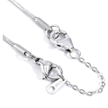 Pikkukuva 4 / 7: Kaulakorun pidennysketjut, 925 hopea Kaulakorun pidennysketjut, 14K kultapinnoitettu Kaulakorun pidennysketju Ketjun pidennys Choker-kaulakoru Rannekorun pidennysketjut D-silver