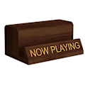 Miniatyrbilde 1 av 5: Nå Spilles Vinylplate Stativ Vinylplateholder Display Treplater Oppbevaringsstativ For Album S (FMY)