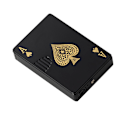 Miniatyrbilde 2 av 8: Poker Lighter Spade A Sink Alloy Vindtett UV Pengesjekk