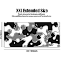 Miniatyrbillede 2 af 5: Black Friday Kraken Keyboards Xxl Udvidet Gaming Musemåtte Tyk Skrivebordsmåtte (stealth)