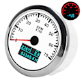Miniatyrbillede 8 af 10: RPM Omdrejningstæller 3 i 1 Multifunktionelt Marinetilbehør til Biler Både 9‑32V DC