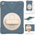 Miniatyrbilde 2 av 5: Nytt etui med håndstroppdesign for iPad 9,7 tommer med skulderstropp, justerbart stativ, pennholder, fallbeskyttelse (Kornblomstblå)
