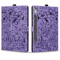 Miniatyrbilde 2 av 5: Katt Skinnveske For Lenovo Tab P12 12.7 Purple