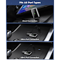 Pikkukuva 5 / 5: Langaton CarPlay -sovitin iPhonelle - Plug-and-Play asennus, laaja yhteensopivuus iOS 12+ -käyttöjärjestelmää käyttävien iPhone-puhelimien kanssa (Vain iPhonelle)