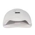 Miniatyrbillede 2 af 7: 54W UV/LED Neglelampe med 10s/30s/60s/99s Timer White White