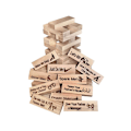 Miniatyrbillede 1 af 7: Block Tower Spil Par Aktiviteter Date Night Tumbling Tower S