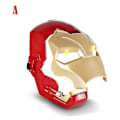 Miniatyrbild 1 av 5: Kryc Marvel Avengers 4 Iron Man Captain America Mask Ljus Ljud Öppen Ansiktsmask Hjälm Mask För Barn Halloween A Thsidne