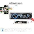Miniatyrbillede 4 af 5: Bilradio Bluetooth Bilradio, 1din Bilradio, 4x60w Bilradio 7 Farver Fm Stereo Radio USB/sd/aux/eq/mp3 Afspiller Pioneer Bilradio