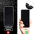 Miniatyrbillede 3 af 8: 4 stk. iPhone opladerport støvprop, beskyt din telefon, Sort