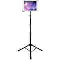 Miniatyrbilde 1 av 5: iPad-stativ, høydejusterbart iPad-holderstativ & gulv-iPad-stativ med 360° roterende iPad-stativfeste