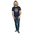 Miniatyrbilde 4 av 5: Harry Potter Jul T-skjorte i Bomull med Krans XL Marinblå Navy Blue XL