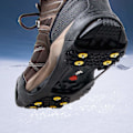 Miniatyrbilde 4 av 5: Isbrodder Skotrekk Ispigger Snø Grips Sklisikre Sko Gummipigger Stegjern Anti-skli Slitesterk Slip-on Stretch Fottøy (M)