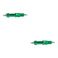 Miniatyrbillede 2 af 5: 1/2/3/5 Aluminium Legering Bowfishing Flue Fiskestang Hjul Mount Hjul Grøn 21x3.5x3.5cm[GKS] Green 21x3.5x3.5cm 2Set