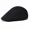 Miniatyrbillede 1 af 2: WETOO Herre Flat Cap Gatsby Newsboy Lvy Irsk Hat Kørsel Cabbie Jagt Cap