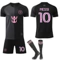 2025-2026 Inter Miami CF Børne Voksen Udebanetrøje med Strømper NO.10 MESSI 20