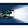 Miniatyrbillede 4 af 5: Super Lys LED Lommelygte 1500 Lumen USB Genopladelig Lommelygte 7 Tilstande Taktisk Lommelygte