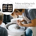 Miniatyrbillede 3 af 4: 14-i-1 Model Kit Træ Ler Skulptur Dobbelt Modellering Værktøjer Skulptur Værktøjer Ler Ler Værktøjer