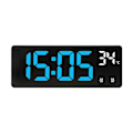 Miniatyrbild 1 av 10: Elektronisk Klocka Digital LED Klockor BLÅ[GKS] Blue