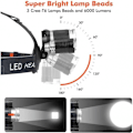 Pikkukuva 5 / 8: Otsalamppu 3000 Lumenia LED Black Black