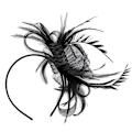 Miniatyrbild 4 av 5: Fjäder Fascinators Dam Bröllop Brud Bröllop Ryta 20-tals Huvudbonader[GKS]