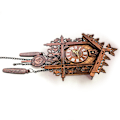 Miniatyrbild 3 av 5: Gökur väggklocka gränsöverskridande storsäljare Gugu-klocka heminredning