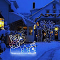 Miniatyrbilde 3 av 3: LED Snømann Julelys Utenfor Juledekorasjoner Utenfor Juledekorasjoner Amerikanske Julelys Utenforfigurer Snømann Dekorasjon