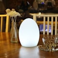 Miniatyrbillede 5 af 5: Tør celle natlampe kreativt soveværelse sengelampe fjernbetjening timing dekorativ bordlampe amning søvn natlampe