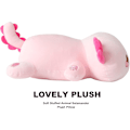 Pikkukuva 6 / 7: Onsoyours Söpö Axolotl-Pehmolelu, Pehmeä Täytetty Salamandrin Pehmolelutyyny, Kawaii Pehmolelu Lapsille (Vihreä Axolotl, 13\") Pink