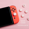 Miniatyrbild 4 av 5: Silikon Rocker Blomma Tumgrepp, Joystickskydd, Rosa