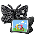 Pikkukuva 1 / 5: Butterfly Samsung Galaxy Tab A7 Lite 8.7 T220/t225 2021 Suojakotelo, Lapsiystävällinen, Eva Pehmeä Vaahtomuovi, Paksut Neljä Kulmaa, Kameran Suojaus, Iskunkestävä Black