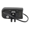 Miniatyrbilde 5 av 5: Elektrisk Sykkel LED Strømdisplaypanel Elektrisk Sykkel Modifikasjonsdisplaymåler med Vanntett 5P Hannkontakt for 22,2 mm Styre 36V