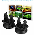 Miniatyrbillede 5 af 5: Germicid Lampe UVC Undervands UVC Sterilisator I-vand Desinfektion Akvarium Fiskedam Ac220-240V, 7W