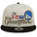Miniatyrbillede 2 af 5: Golden State Warriors New Era 2022 NBA Champions Locker Room Snapback Hat Hånd
