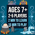 Miniatyrbillede 2 af 5: Exploding Kittens Recipes for Disaster Deluxe Spilsæt af - Et russisk roulette-kortspil