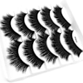 Pikkukuva 4 / 4: (iLashes.SE) 5 paria tekoripsiä - 3D faux mink G823 musta (G-823)