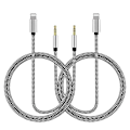 Miniatyrbild 1 av 3: Aux-kabel för iPhone, Aux-ljudadapterkabel kompatibel med iPhone 14 13 12 11 XS XR X 8 7 6【GKS】