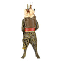 Miniatyrbild 4 av 4: Tree Buddees Läskig Krampus Skräck Juldekorationer -ES