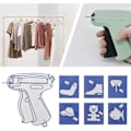 Miniatyrbilde 2 av 2: Merkepistol for klær, prismerking, standardsett med 5 nåler og 1000 fester for butikk, lager, forsendelse, familie Ya[GKS]